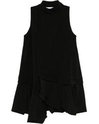 JW Anderson - Ruffle-Hem Mini Dress - Lyst