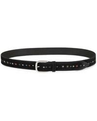 Orciani - Embroidered Suede-Finish Belt - Lyst