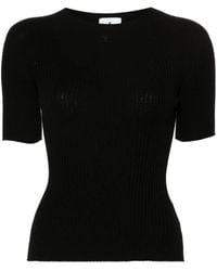 Courreges - Pull Solar À Design Nervuré - Lyst