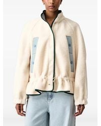 Stine Goya - Ruffle-Trim Fleece Jacket - Lyst
