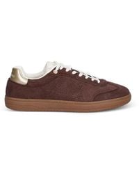 ARMANI EXCHANGE - Perforated-Logo Sneakers - Lyst