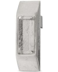 Rick Owens - Crystal Beveled Earrings - Lyst