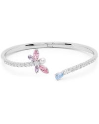 Swarovski - X Ariana Grande Crystal Dragonfly Bangle - Lyst