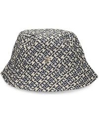 Tommy Hilfiger - Monogram-Jacquard Bucket Hat - Lyst