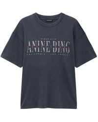 Anine Bing - Cade T-Shirt Sport Club - Lyst