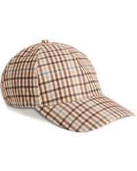 Woolrich - Checked Baseball Cap - Lyst