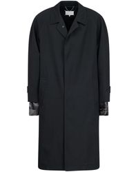 Maison Margiela Anonymity Of The Lining Coat in Black for Men | Lyst