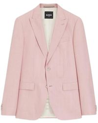 BOSS - Slim-Fit Jacket - Lyst