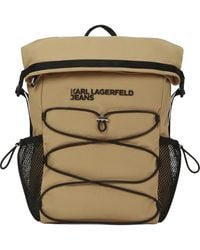 Karl Lagerfeld - Mochila Utility con cordones - Lyst