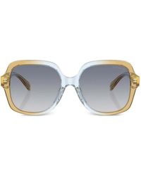 COACH - Gradient-Lenses Square-Frame Sunglasses - Lyst