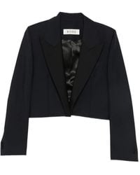 Rohe - Cropped Peak-Lapel Blazer - Lyst