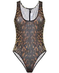 Alex Perry - Body Met Luipaardprint - Lyst