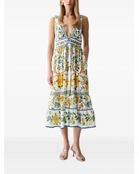 FARM Rio - Emily Midi Dress - Lyst