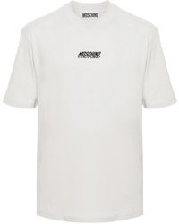 Moschino - T-Shirt Mit Logo-Print - Lyst