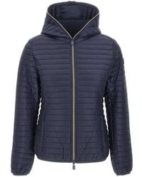 Save The Duck - Quilted Hooded Jacket - Lyst