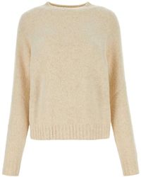 Weekend by Maxmara - Raglan-Sleeve Crew-Neck Knit Sweater - Lyst