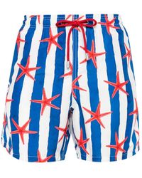Mc2 Saint Barth - Gustavia Seastar-print Swim Shorts - Lyst