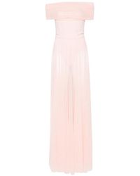 Norma Kamali - Cowl-Neck Maxi Dress - Lyst