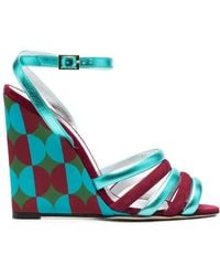 La DoubleJ - Tones 135Mm Wedge Sandals - Lyst