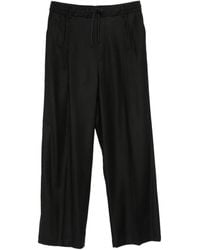 Barena - Drawstring-Waist Wide-Leg Trousers - Lyst