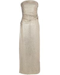 Significant Other - Caera Ruched Strapless Dress - Lyst