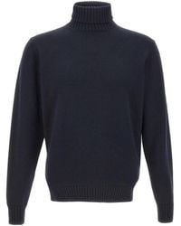 FILIPPO DE LAURENTIIS - Gestrickter Rollkragenpullover - Lyst