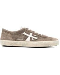 Premiata - David Logo-Patch Sneakers - Lyst
