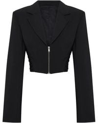 Dion Lee - Blazer Corto Con Cremallera - Lyst