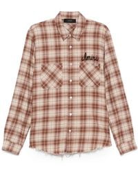 Amiri - Plaid Shirt - Lyst