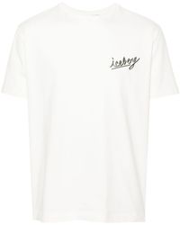 Iceberg - Logo-embroidered Cotton T-shirt - Lyst