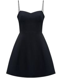 12 STOREEZ - Slip Linen-Cotton Mini Dress - Lyst