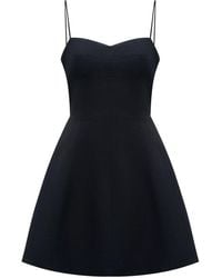 12 STOREEZ - Slip Linen-Cotton Mini Dress - Lyst