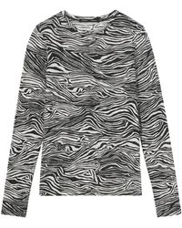 Proenza Schouler - ゼブラプリント Tシャツ - Lyst