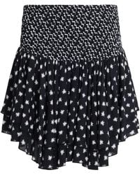 Donde Esteban - Ruffled Mini Skirt - Lyst