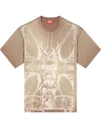 DIESEL - T-Shirt T-Boxt-T13 À Imprimé Graphique - Lyst