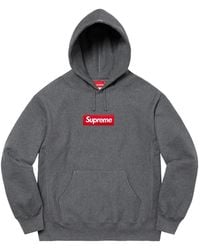 Supreme - Hoodie À Patch Logo - Lyst