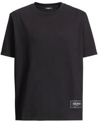 Balmain - Logo-Patch T-Shirt - Lyst