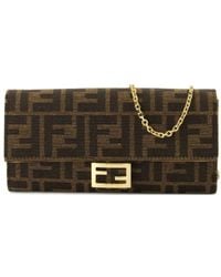 Fendi - Continental Crossbodytas Met Ff-Monogram - Lyst