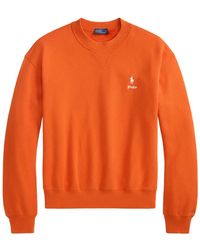 Polo Ralph Lauren - Logo-Embroidered Sweatshirt - Lyst