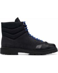 Bally - Padded Lace-up Leather Boots - Lyst