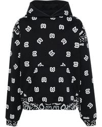 Rhude - Bandana-Print Hoodie - Lyst