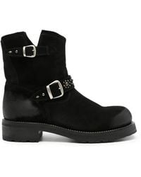 Second/Layer - Rider Buckled Boots - Lyst
