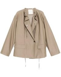 JNBY - Drawstring Long-Sleeve Blazer - Lyst