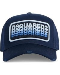 DSquared² - Logo-Embroidered Baseball Cap - Lyst
