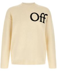 Off-White c/o Virgil Abloh - Bookish Shared Wool Sweater - Lyst