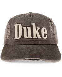 Duke & Dexter - Duke Logo-Embroidered Distressed Baseball Cap - Lyst