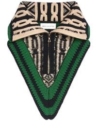 Dries Van Noten - Jacquard Wool Collar - Lyst
