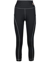 Moncler - Leggings de parche de logotipo de - Lyst