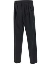 KENZO - Pleated Tailored Trousers - Lyst