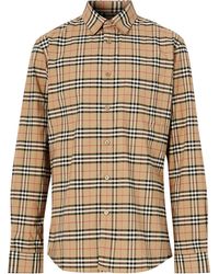 men's burberry shirts on sale